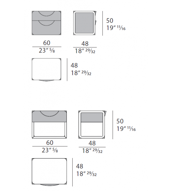 Milano Turri Table De Chevet