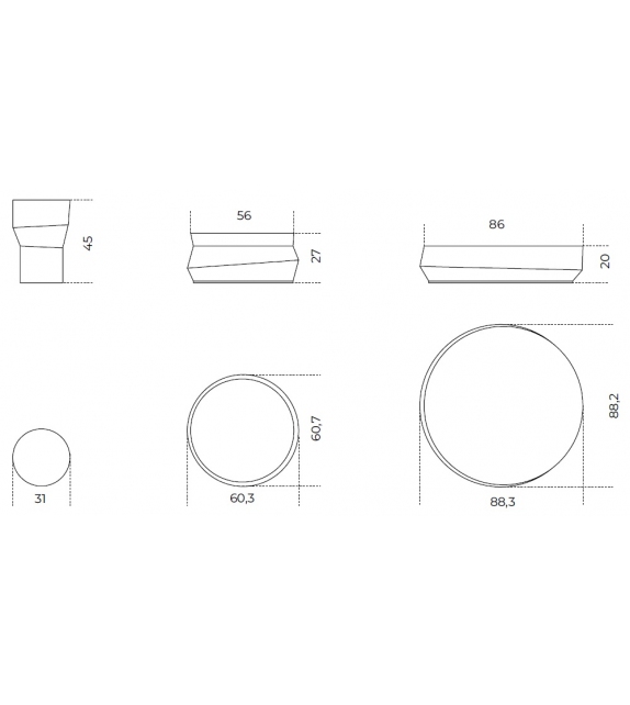 Drummers Gallotti&Radice Tavolino