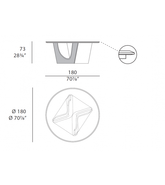 Pinnacle Turri Table Ronde
