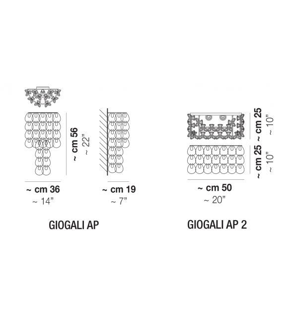 Giogali Vistosi Applique