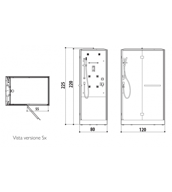 Bali Jacuzzi Cabine de Douche Milia Shop