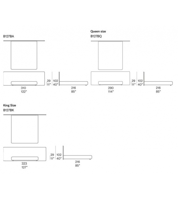 Silent Line Paola Lenti Letto