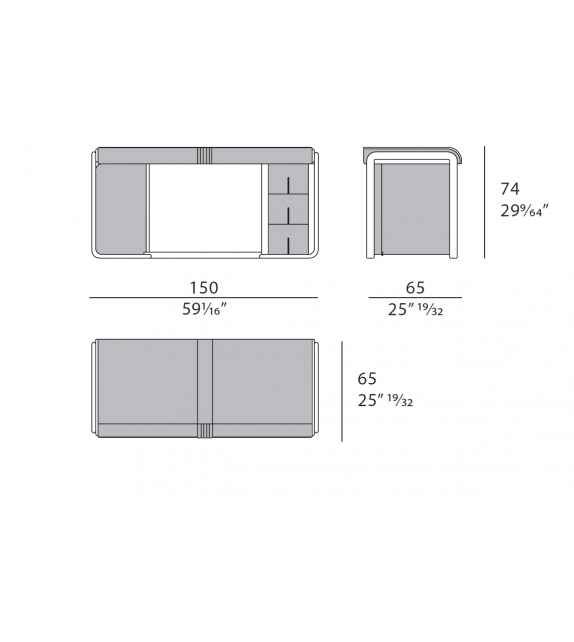 Eclipse Turri Bureau