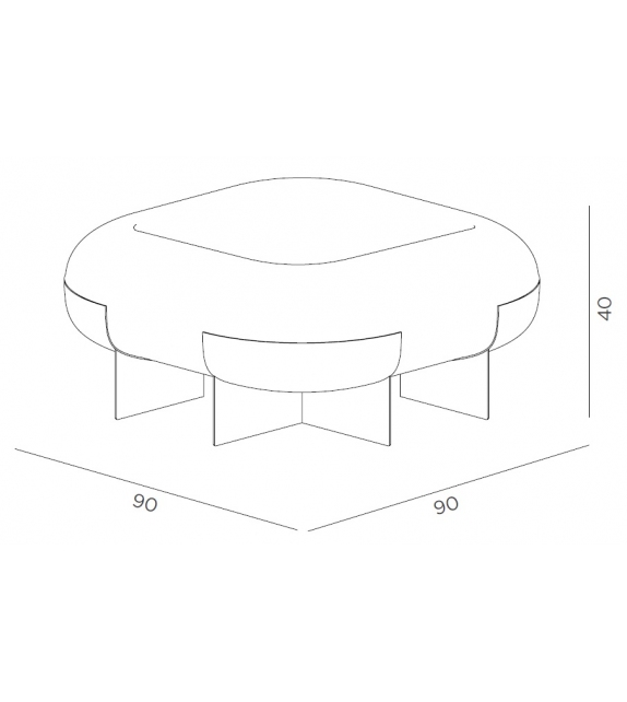 Ori DeCastelli Sitzpouf
