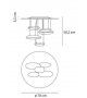 Mercury Mini Artemide Lámpara de Techo