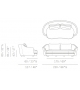 Poltrona Frau & Ceccotti Collezioni Duo Sofa