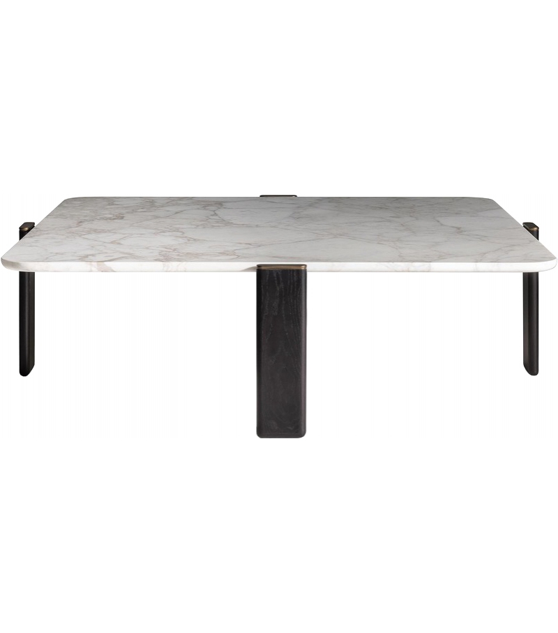Duo Low Table Poltrona Frau & Ceccotti Collezioni Couchtisch