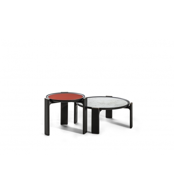 Duo Low Table Poltrona Frau & Ceccotti Collezioni Table Basse