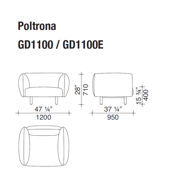 Soffio Lema Fauteuil