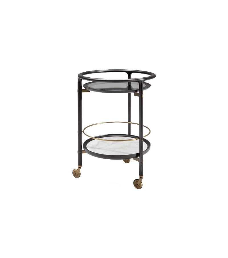 Duo Trolley Poltrona Frau & Ceccotti Collezioni Servierwagen