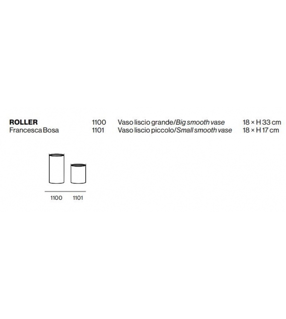 Vase Roller Bosa