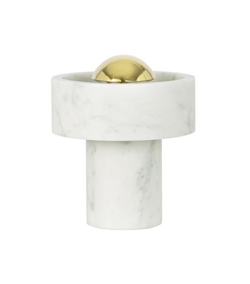Stone Portable Tom Dixon Table Lamp