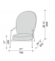Claire Lema Fauteuil