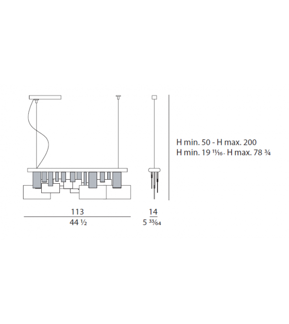 Eclipse Turri Chandelier