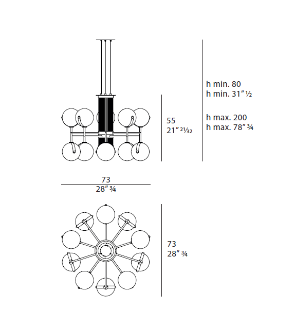 Madison Turri Chandelier