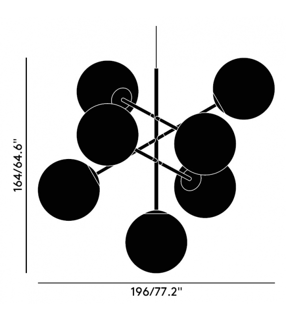 Globe Large Tom Dixon Lustre