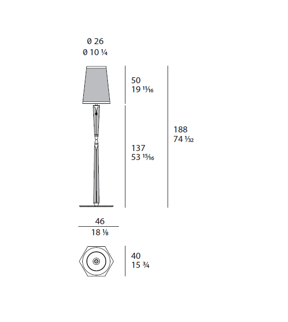 Vogue Turri Floor Lamp