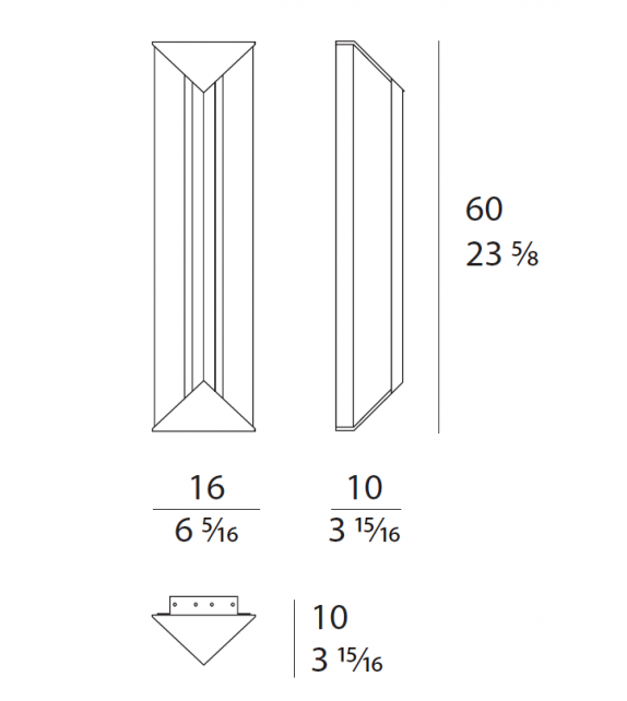 Zero Turri Wall Lamp