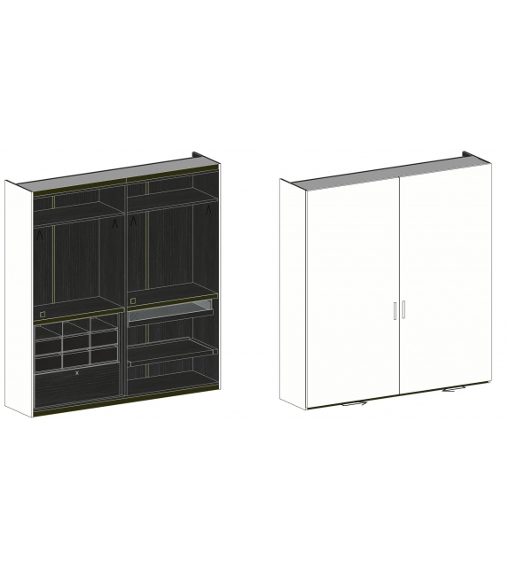 Prêt pour l'expédition - Storage Porro Armoire