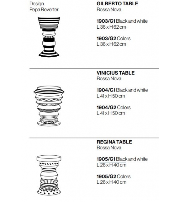 Bossanova Couchtisch Bosa