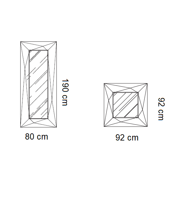 Diamond Riflessi Espejo