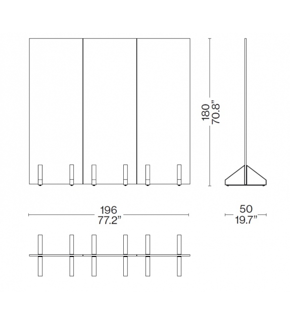 Paravento Risacca Cassina Screen