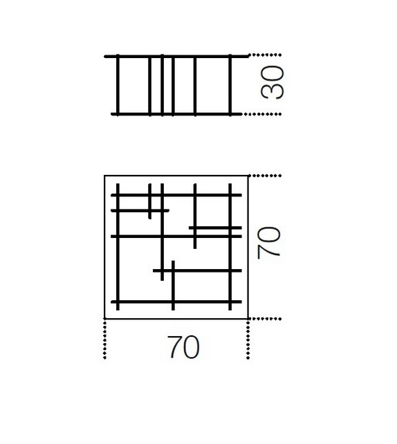 Tetris Table Basse Gallotti&Radice