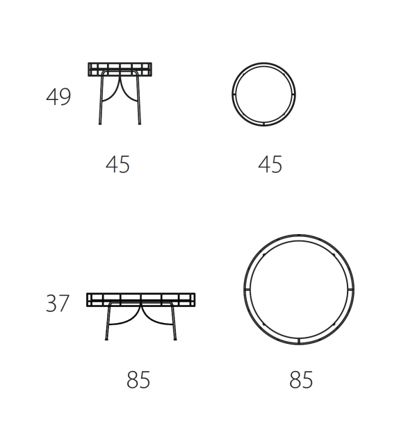 Soleil Riflessi Tavolino