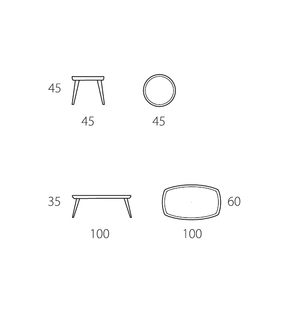 Wood Riflessi Coffee Table