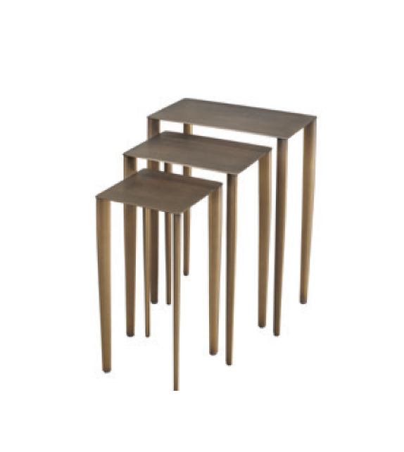 Tris Riflessi Couchtisch Set mit 3