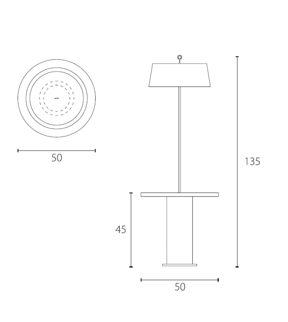 Totò Riflessi Floor Lamp
