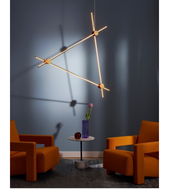 EITIE Triangle Vertical Cassina Lámpara de Suspensión