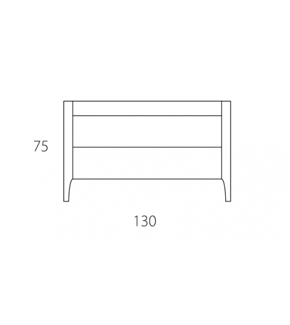 Cross Riflessi Commode