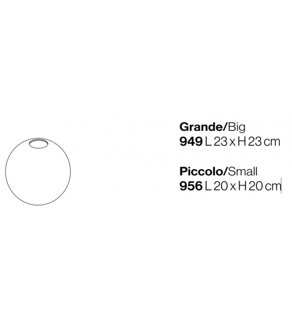 Ball Monocolore Fusca Vase