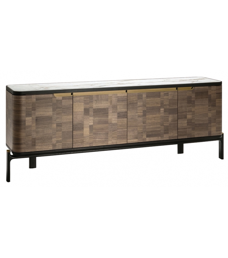 Duo Cabinet Sideboard Poltrona Frau & Ceccotti Collezioni