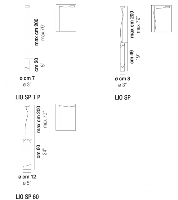 Lio Vistosi Pendant Lamp