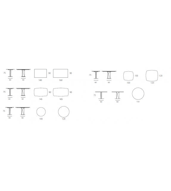 Sabino Riflessi Table Extensible