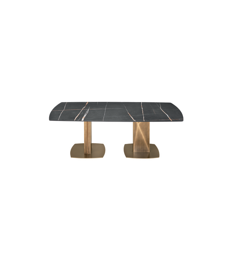 Sabino Riflessi Table Double Base