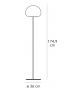 Thea Fontana Arte Floor Lamp