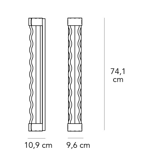Frenesi Fontana Arte Applique