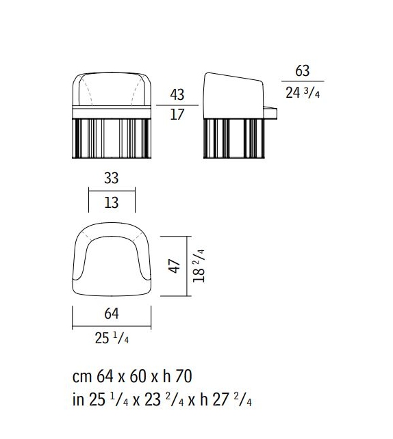 Hero Giorgetti Fauteuil