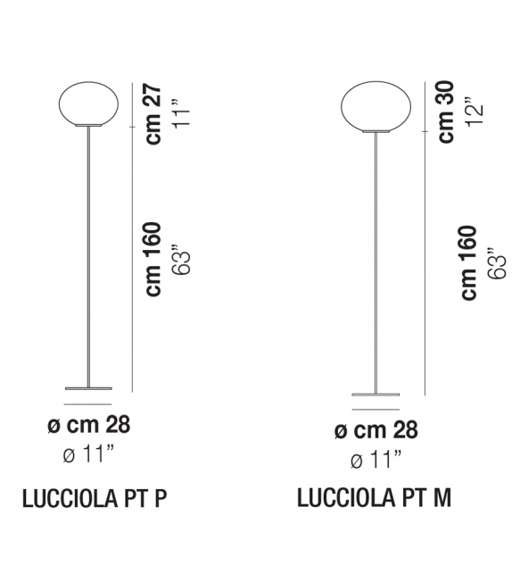 Lucciola Vistosi Lampadaire
