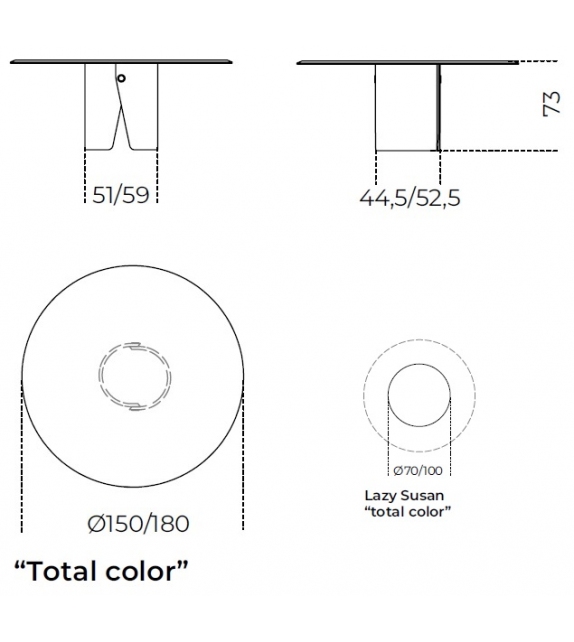 Manto Total Color Gallotti&Radice Tavolo