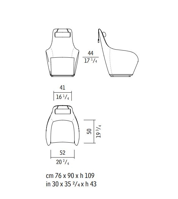 Tie XL Giorgetti Poltrona