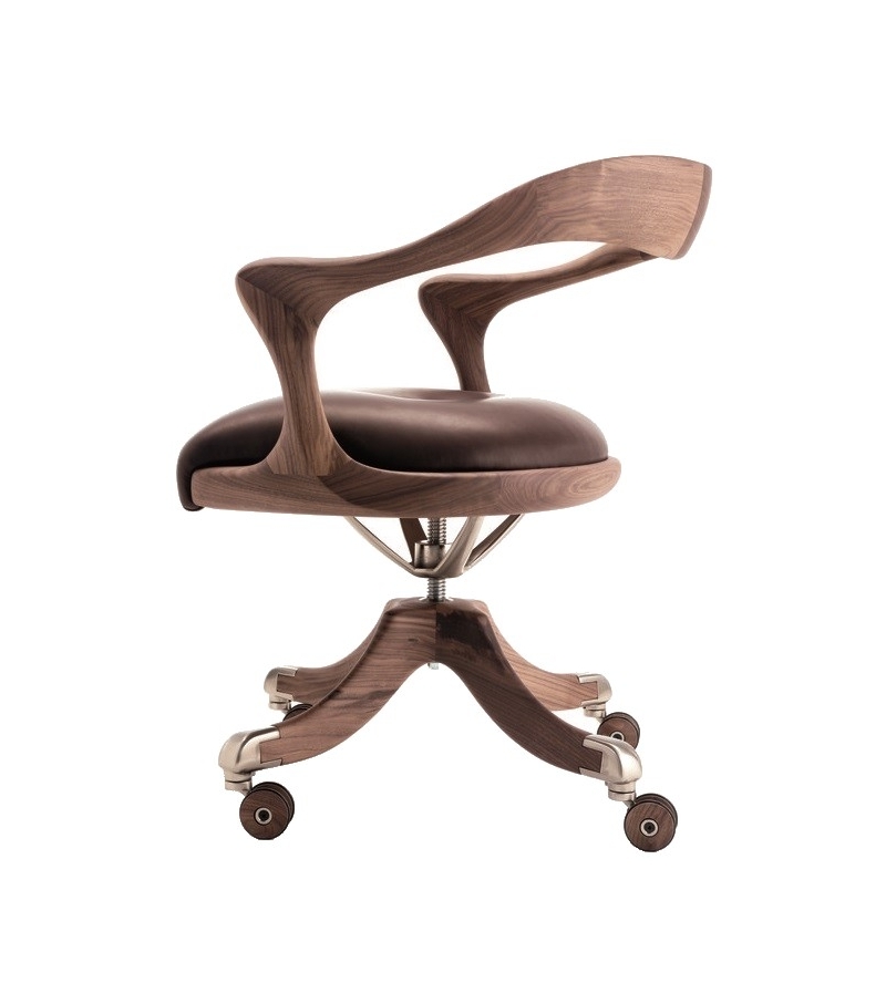 Marlowe Swivel Armchair Ceccotti Collezioni