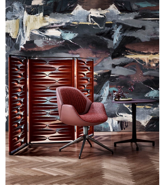 Calathea Pewter Giorgetti Sillón de Invitados