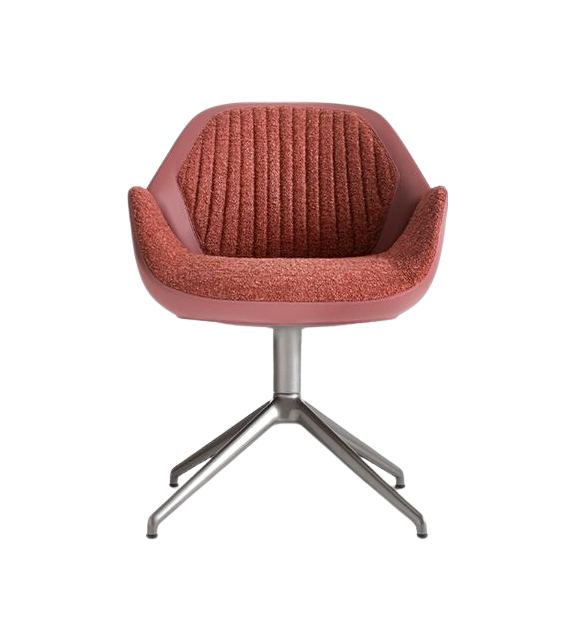 Calathea Pewter Giorgetti Fauteuil d'Invité