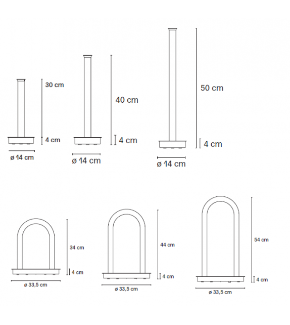 Oort Fontana Arte Lampadaire