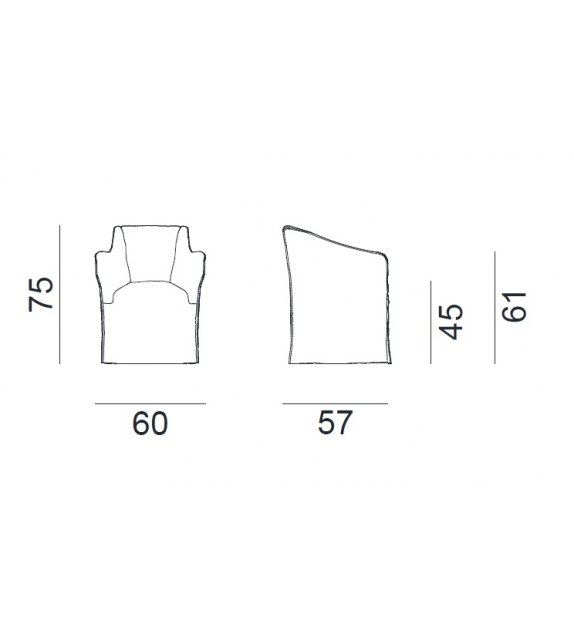 Saia Gervasoni Petit Fauteuil