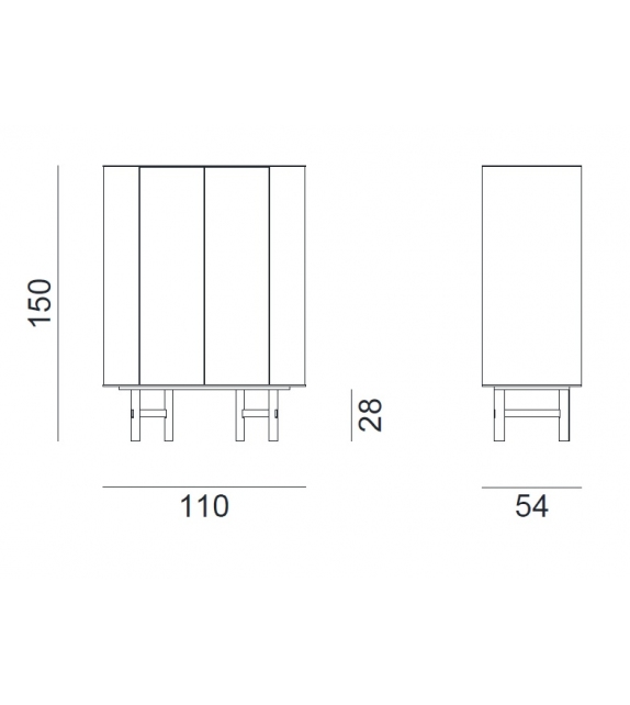 Daen 85 Gervasoni Credenza